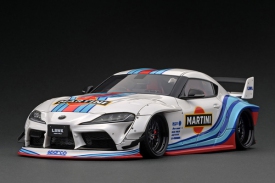 Ignition Model 1/18 LB-WORKS TOYOTA SUPRA (A90) Martini White/Blue/Red