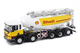 Tiny City 1/76 Scania P-Series Shell Pulverished Fuel Ash Tanker